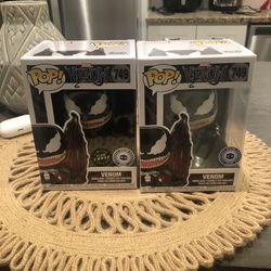 Funko Pop! Marvel Venom #749 Winged Venom CHASE GITD Glow Pop in a Box Exclusive