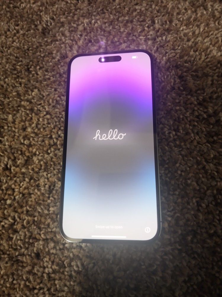 IPHONE 14 PRO MAX & CHARGER , BRAND NEW