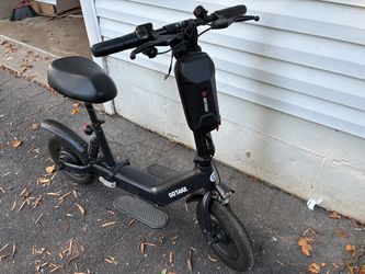 Gotrax Electric Scooter Black Foldable with Seat