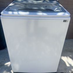 Samsung 5.0 cu. ft. top-load washing machine with Active WaterJet.