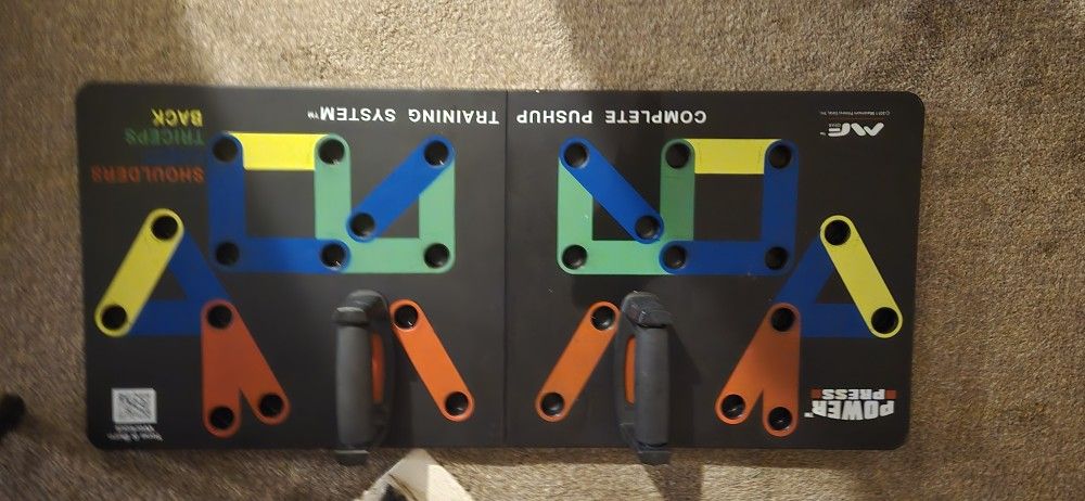 Power Press Pushup Board