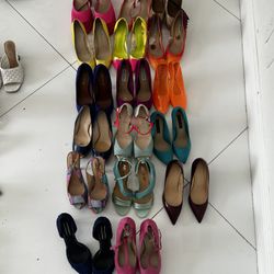 Colorful Heels (each Shoe Is $25)