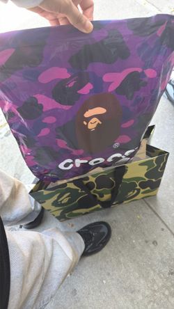 Bape x Crocs Echo RO Clog