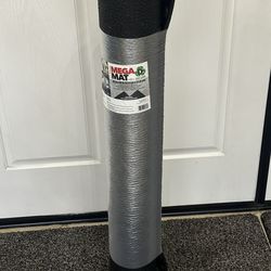 New Textured Black Door Mat 36" x 48" Rubber Mat by Mohawk