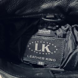 Black Leather M/C Jacket