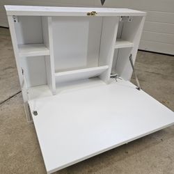 Wall Mounted Compact Desk  Or Vanity