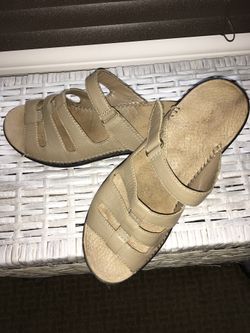 Slip on flat sandals EASY SPIRIT SIZE 8.5