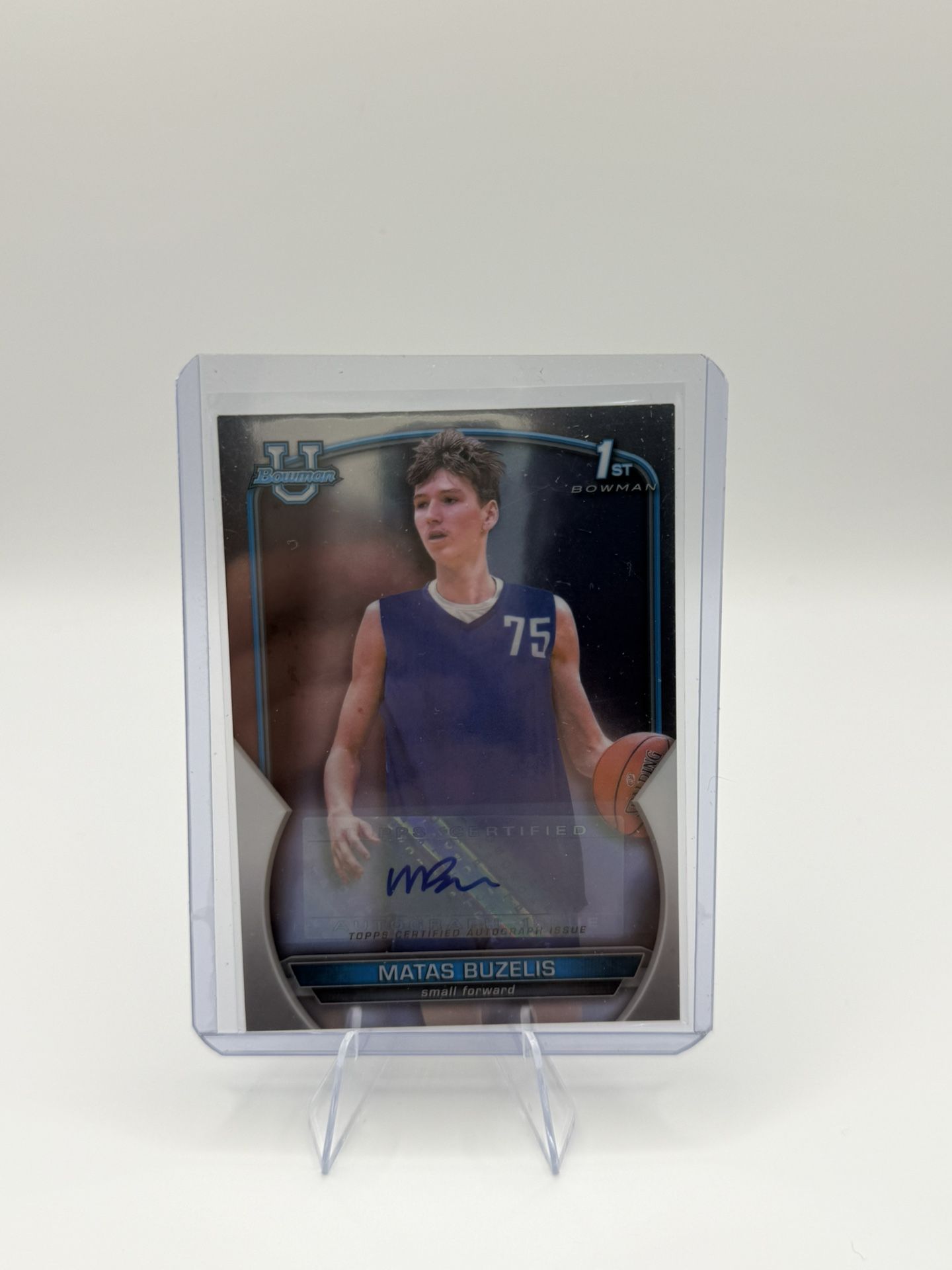 2022-23 Bowman University Chrome - Matas Buzelis #84 (RC)