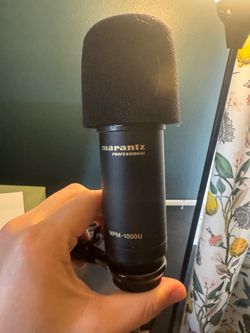 Marantz MPM-1000U Condenser Mic with Arm