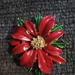 Vintage Holiday Brooch 