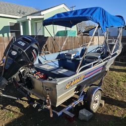 88 Klamath 15 Ft. w/ 2022 Mercury 25hp 4 Stroke