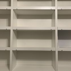 12 Builder Grade Shelves