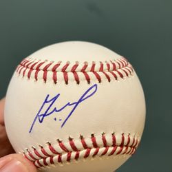 Jose Altuve JSA signed autographed baseball ball
