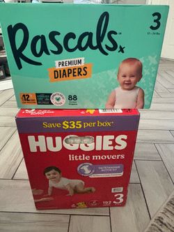 Diapers brand new size 3