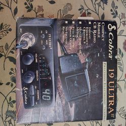 Vintage cobra 19 CBs and 5 pin microphones
