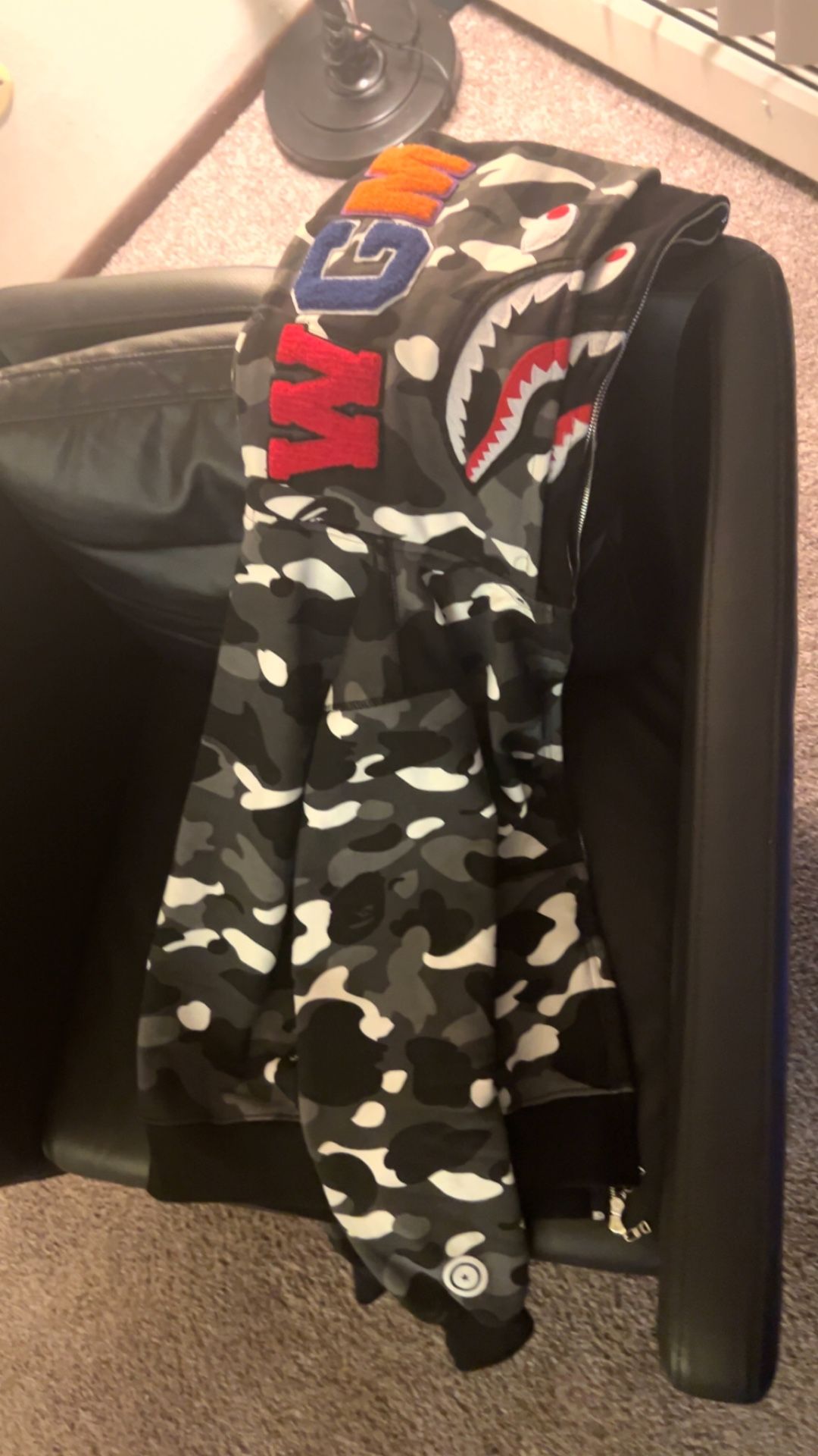 Bape Double Shark Hoodie