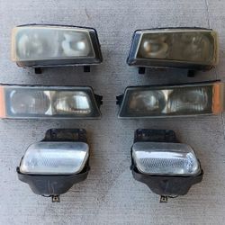 2005 Chevrolet Silverado O.E.M. Headlights, Parklights,Fog Lights