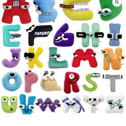 ABC Alphabet Plush 