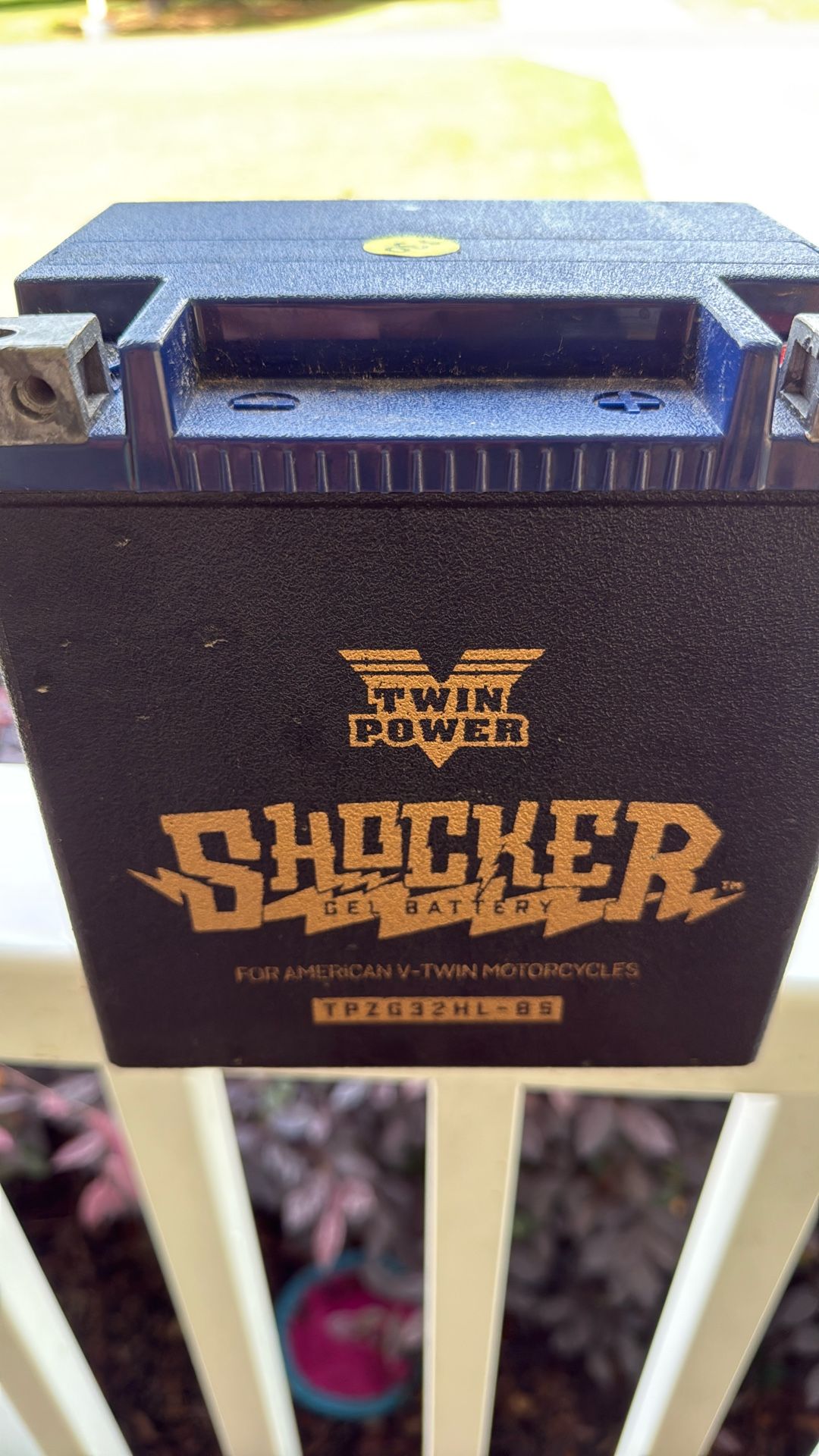 TPZG32HL-BS Shocker Gel Motorcycle Battery