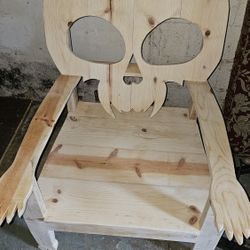 Wood Spooky Chair
