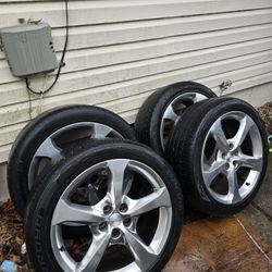 Set of 4 Chevy Wheels and Tires