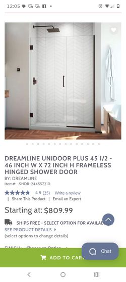 Dreamline Shower Door Brand New