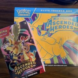 Ascended Heroes ETB & Booster Bundle