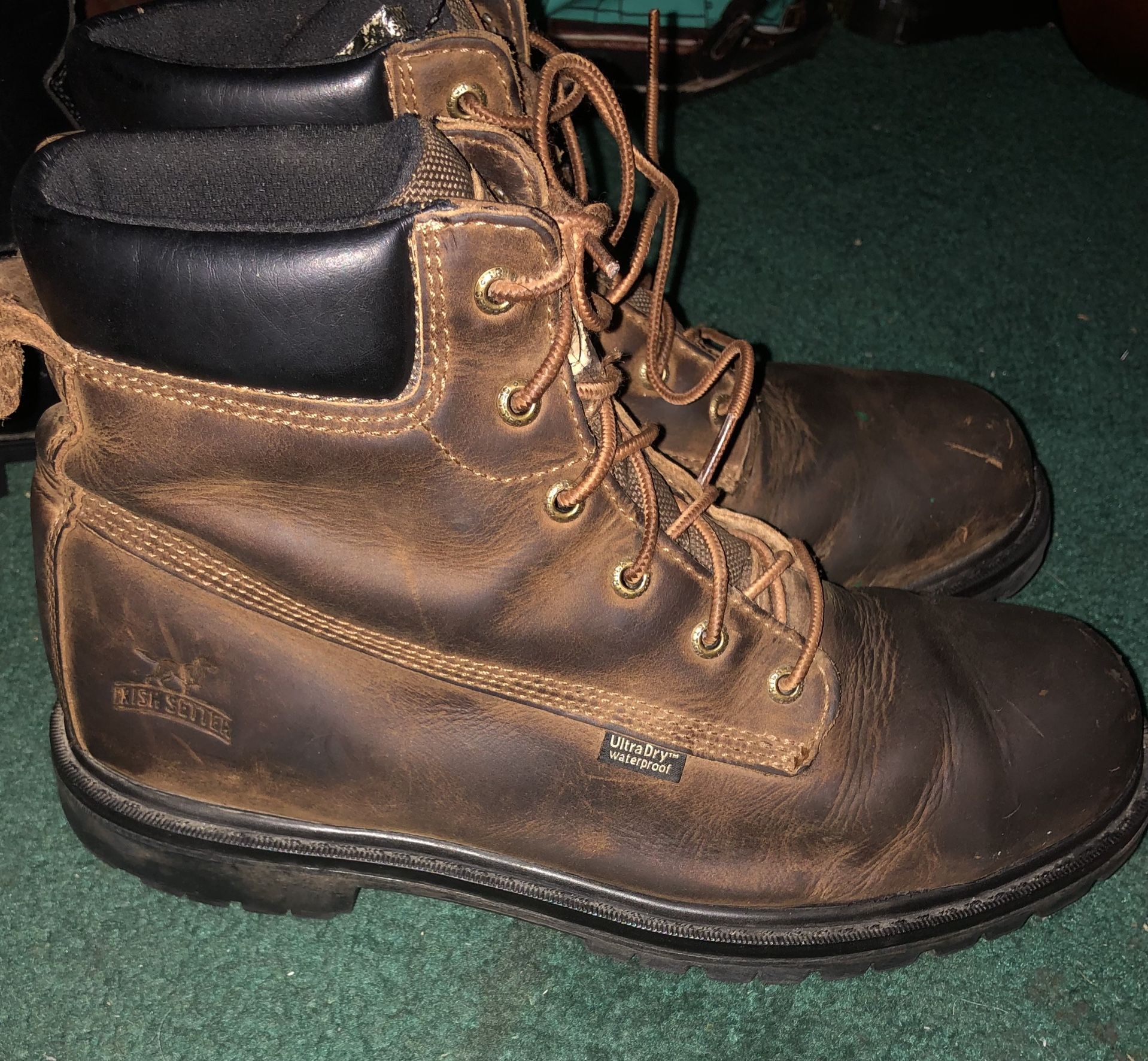 Irish setter Steel Toe Boots Red Wing Size10 2E