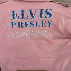 Leather Pink Jacket 