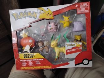 Pokemon battle ready battle figure multipack 8 figures