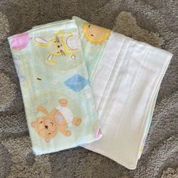 Cute Animals Burp Cloth