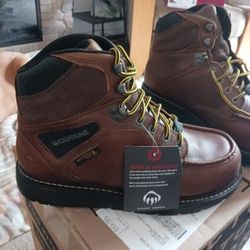 Still Toe Boots Size 10. And Half New Never  Wore