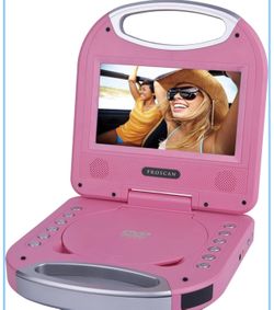 ProScan Portable DVD Player, 7-Inch Widescreen Display, Built-In Stereo