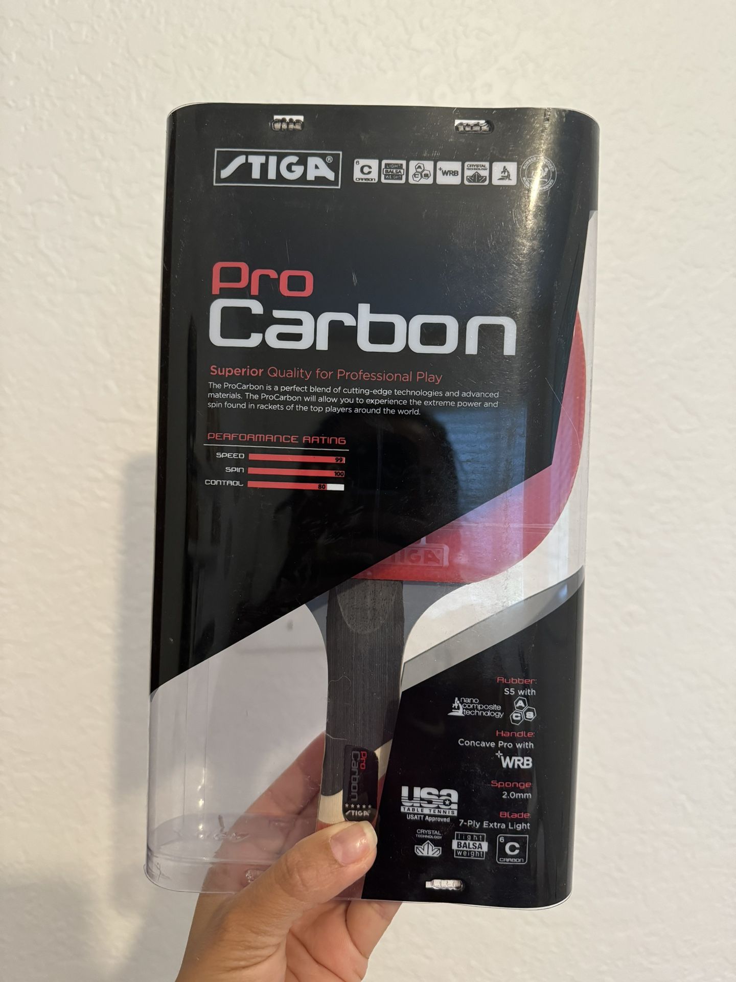 STIGA ProCarbon Paddle