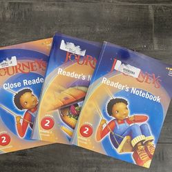 Educational Second Grade Journeys Reader Set $20