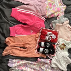 Crib,3 Modes And Changing Pad/ Dr.Brown Bottles / Baby Cloth 