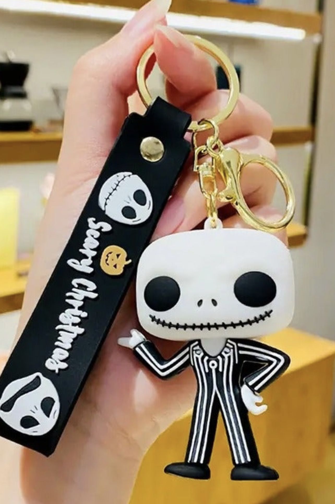 Keychain/ The Nightmare Before Christmas Silicone 