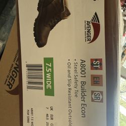 Steel Toe Work Boots Wide