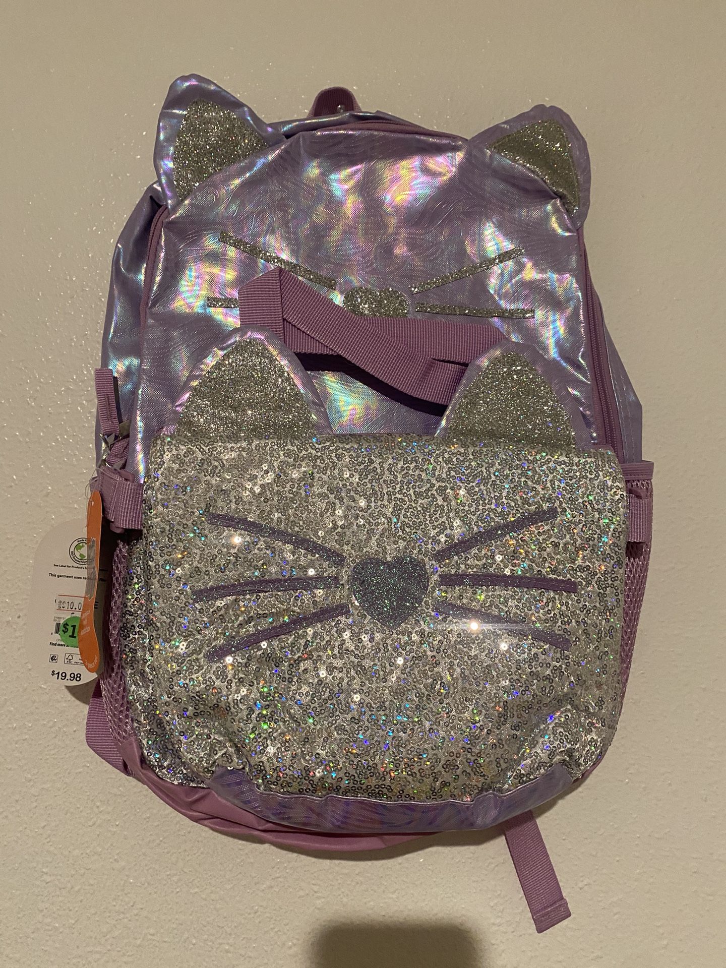 New Backpack With Lunch bag