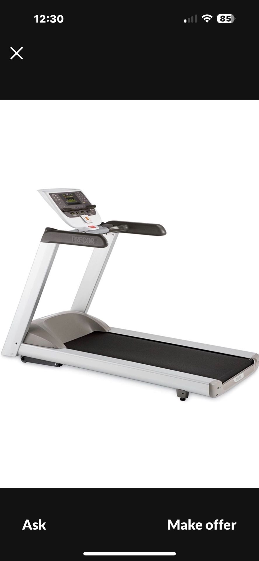 Precor Commercial Treadmill Low Miles