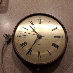 Simplex Time Recorder Clock