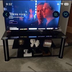 Glass Tv Stand