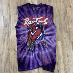 Toronto Raptors Tie Dye Tank Top Tee Shirt