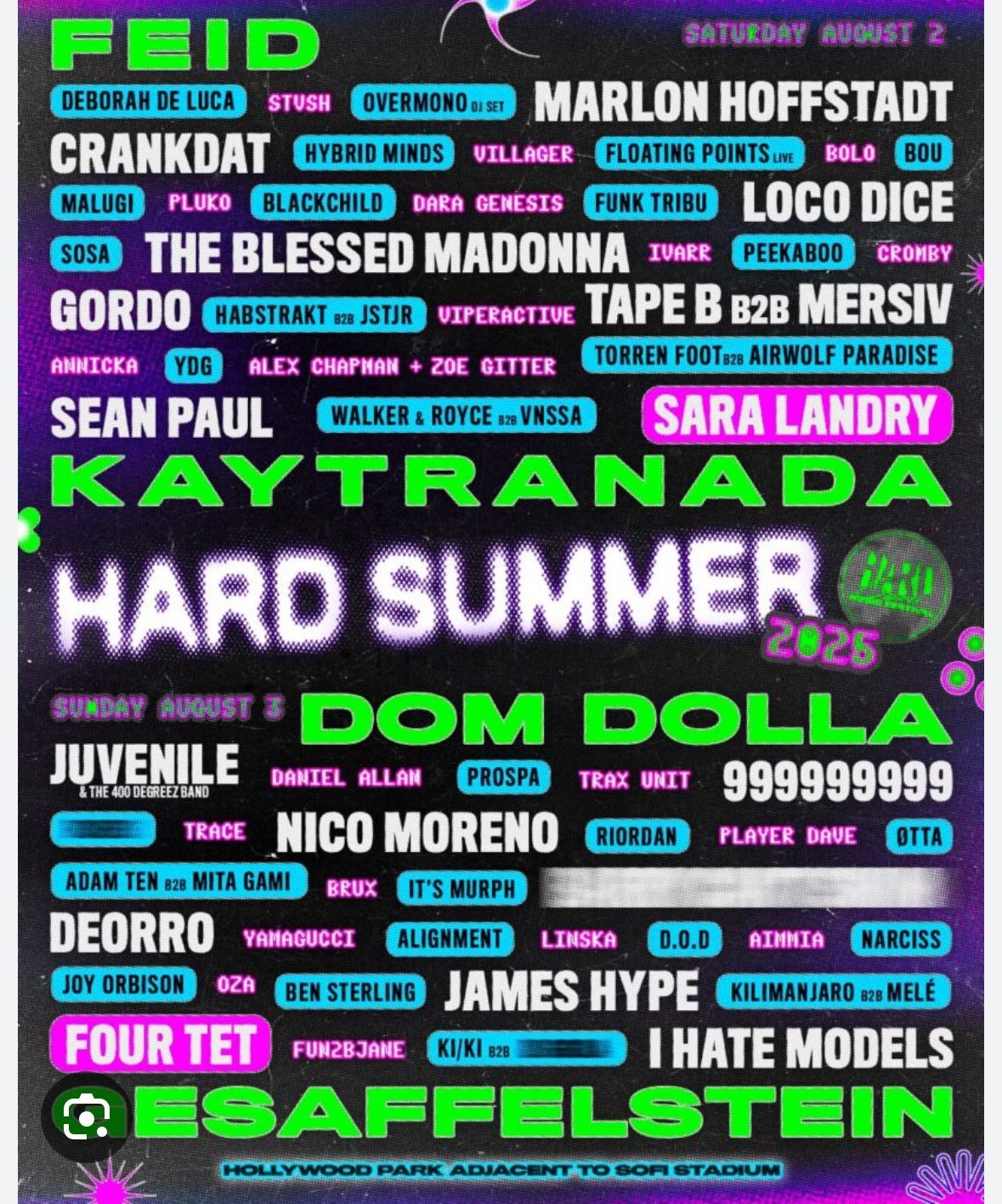 Hard Summer 1day - SUNDAY