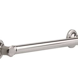 (New in Box) Delta Faucet 41618 Wall Mounted 18" Bathroom Grab Bar, Chrome /5-717