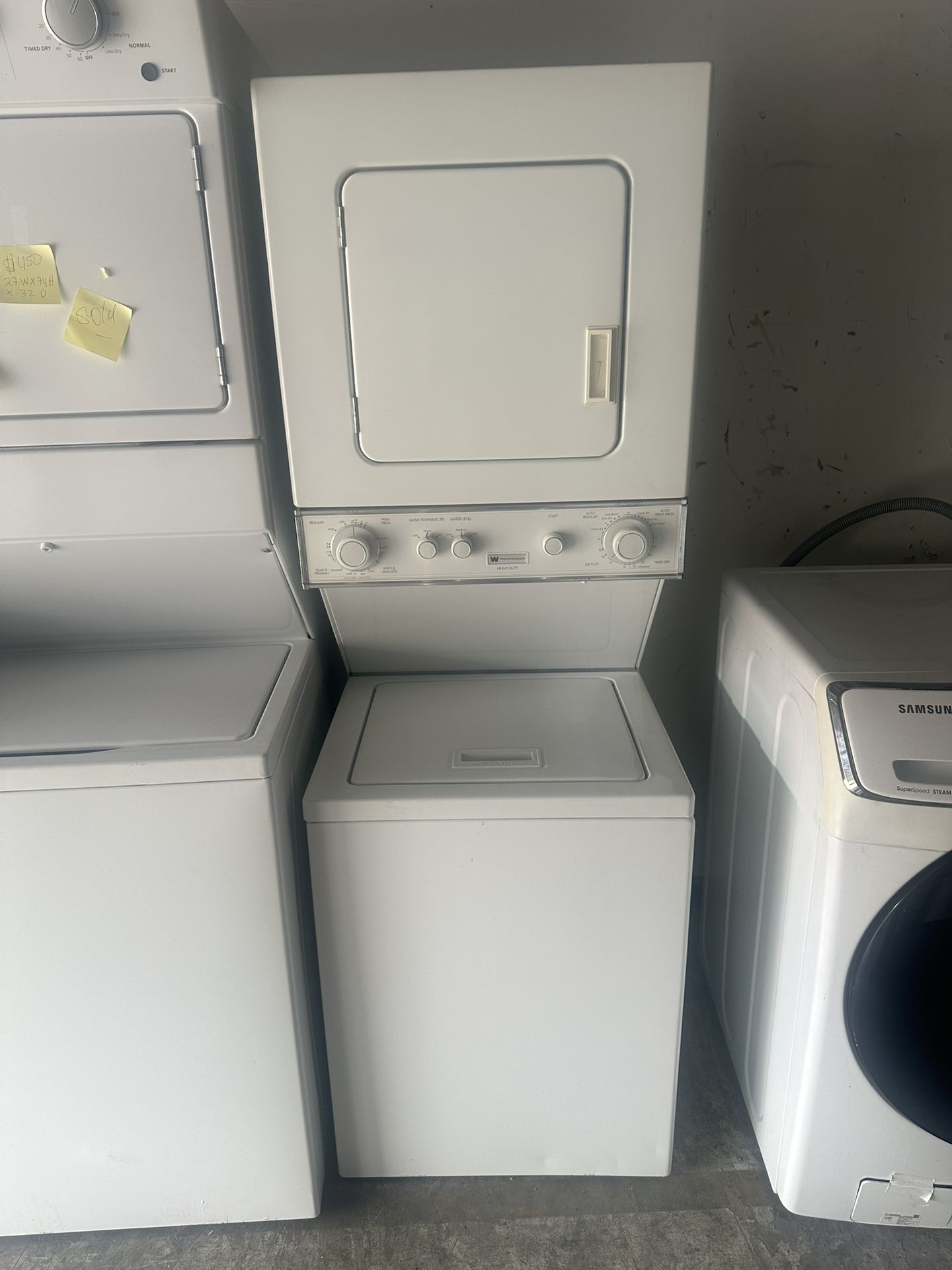 24 Inch Stackable Washer and Dryer