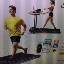 VIPLAT WALKING PAD TREADMILL UNDER DESK, PORTABLE COMPACT DESK TREADMILL, FOR WFH TWO HP RETAILS AT 229.95 PLUS TAX