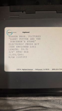 Rare VHS Media Collection – Press Kits, Screeners, U-Matic & Betacam