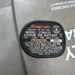 Snap On Battery 1.5