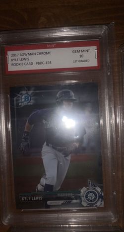 kyle lewis rookie card